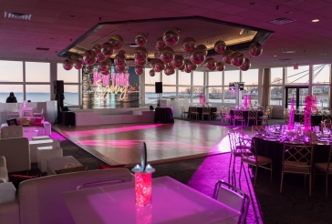 Gold Metallic Orb Ceiling