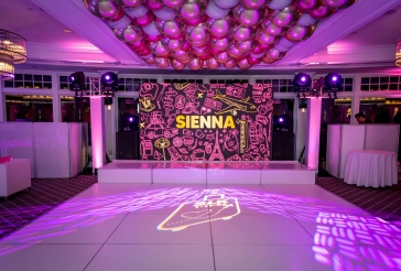 Metallic Ballons Ceiling