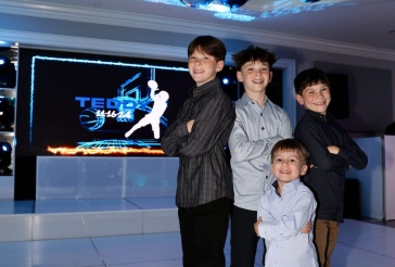 Metallic Ceiling Orbs