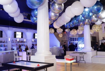 Metallic Ceiling Decor