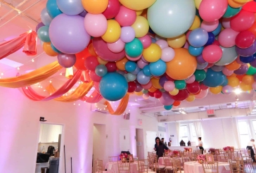 Organic Balloon Install