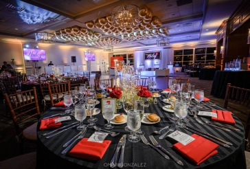 Gold Metallic Orbz Ceiling