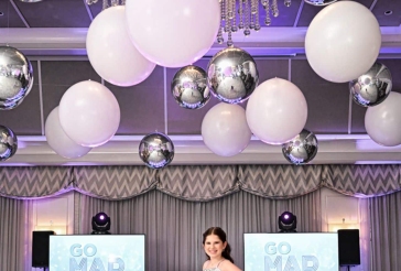 Bat Mitzvah Ceiling Treatment