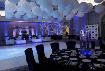 White Ceiling Balloons