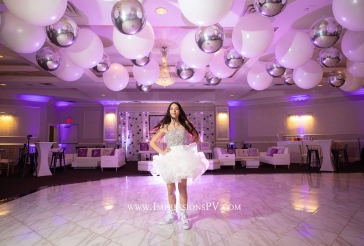 Bat Mitzvah Ceiling Decor