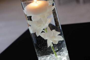 Orchid Cocktail Centerpiece