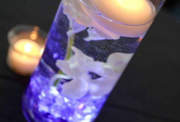 LED Orchid Centerpiece