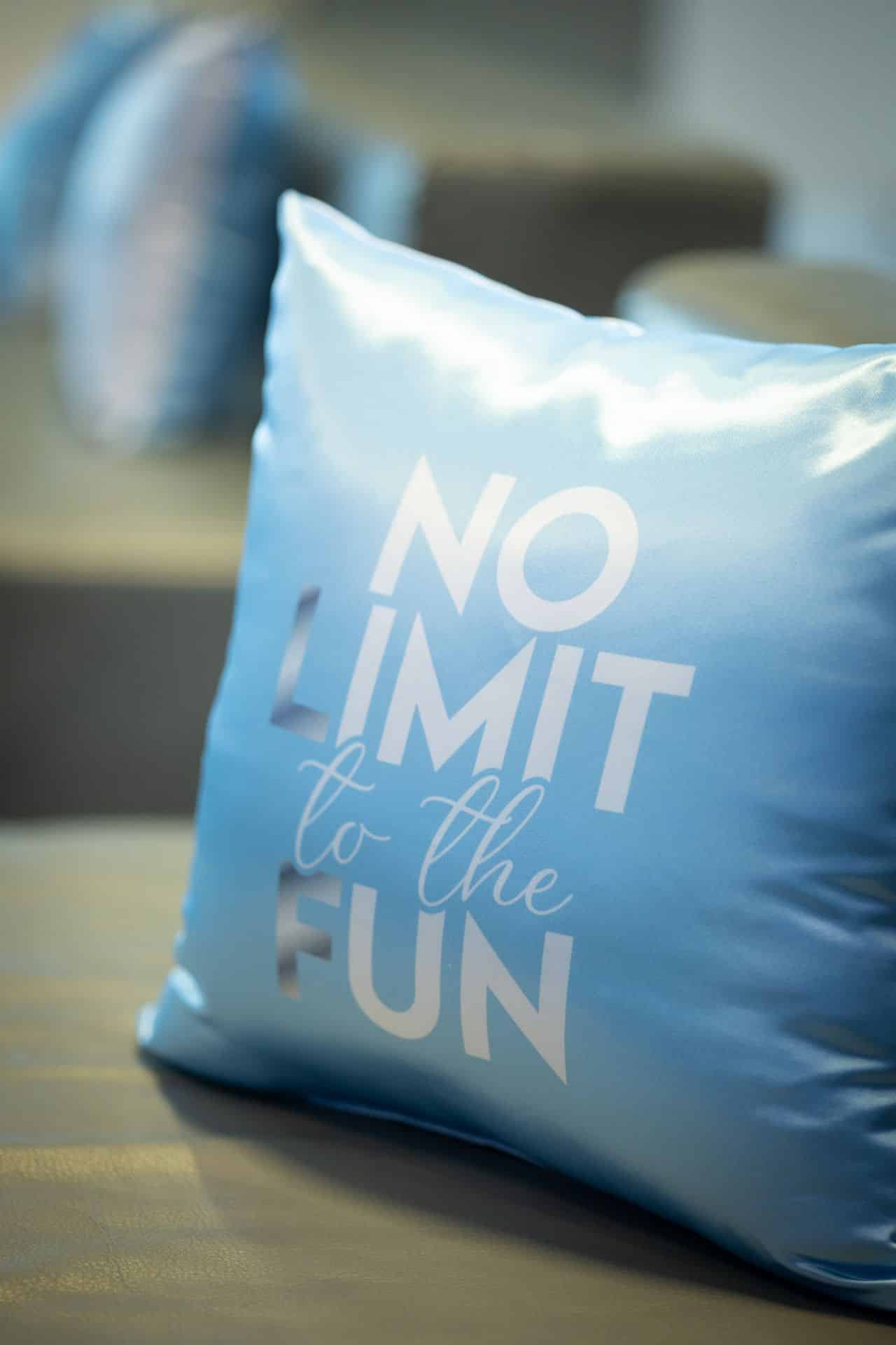 Custom Light Blue Pillows