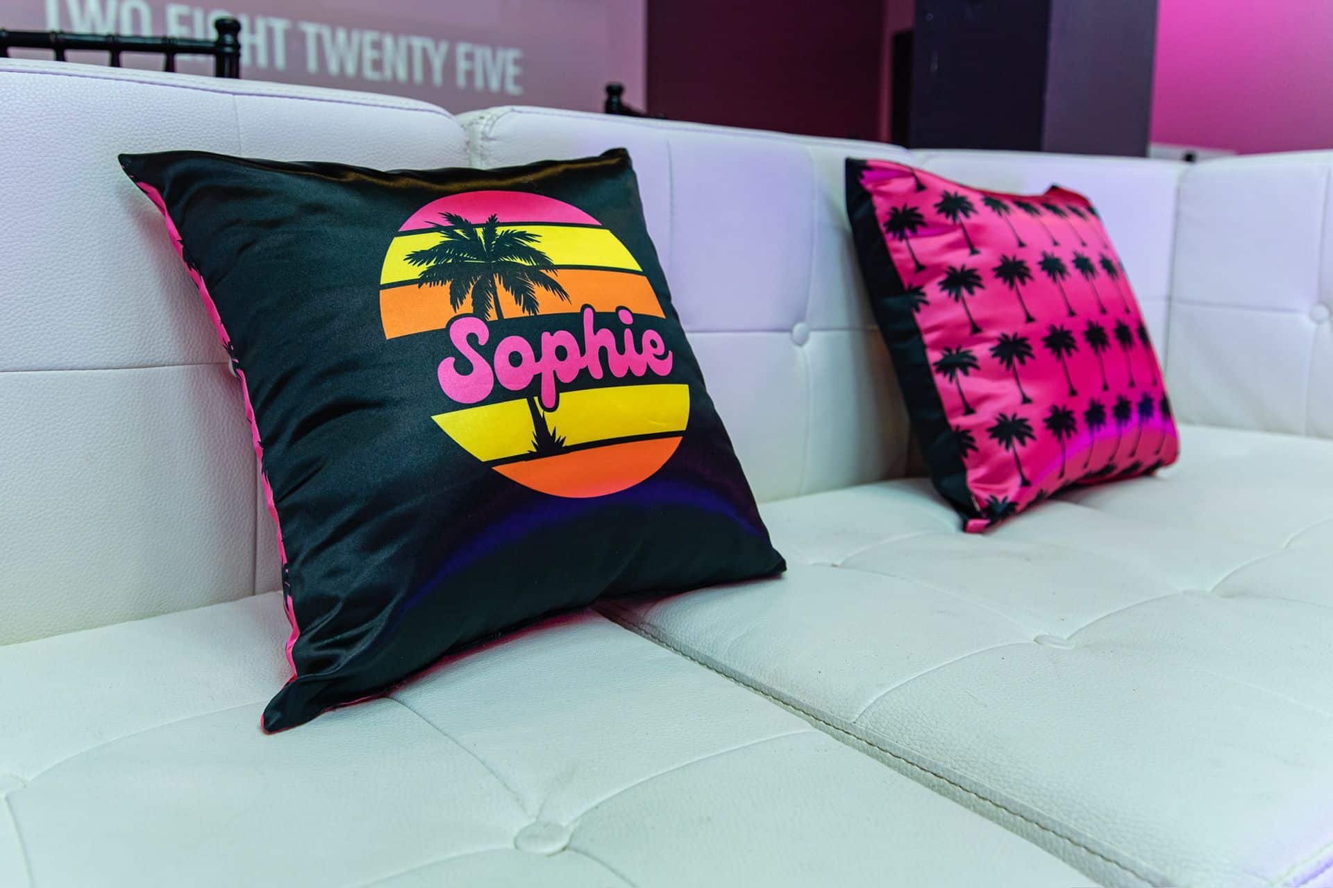 Custom Palm Tree Pillows