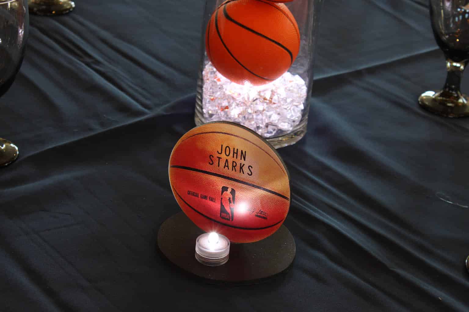 DIY Basketball Centerpiece: A Fun Candy Bouquet