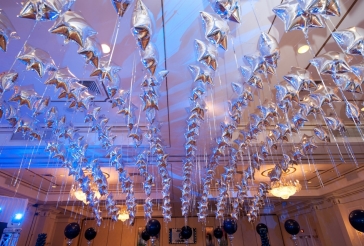 Mylar Star Canopy