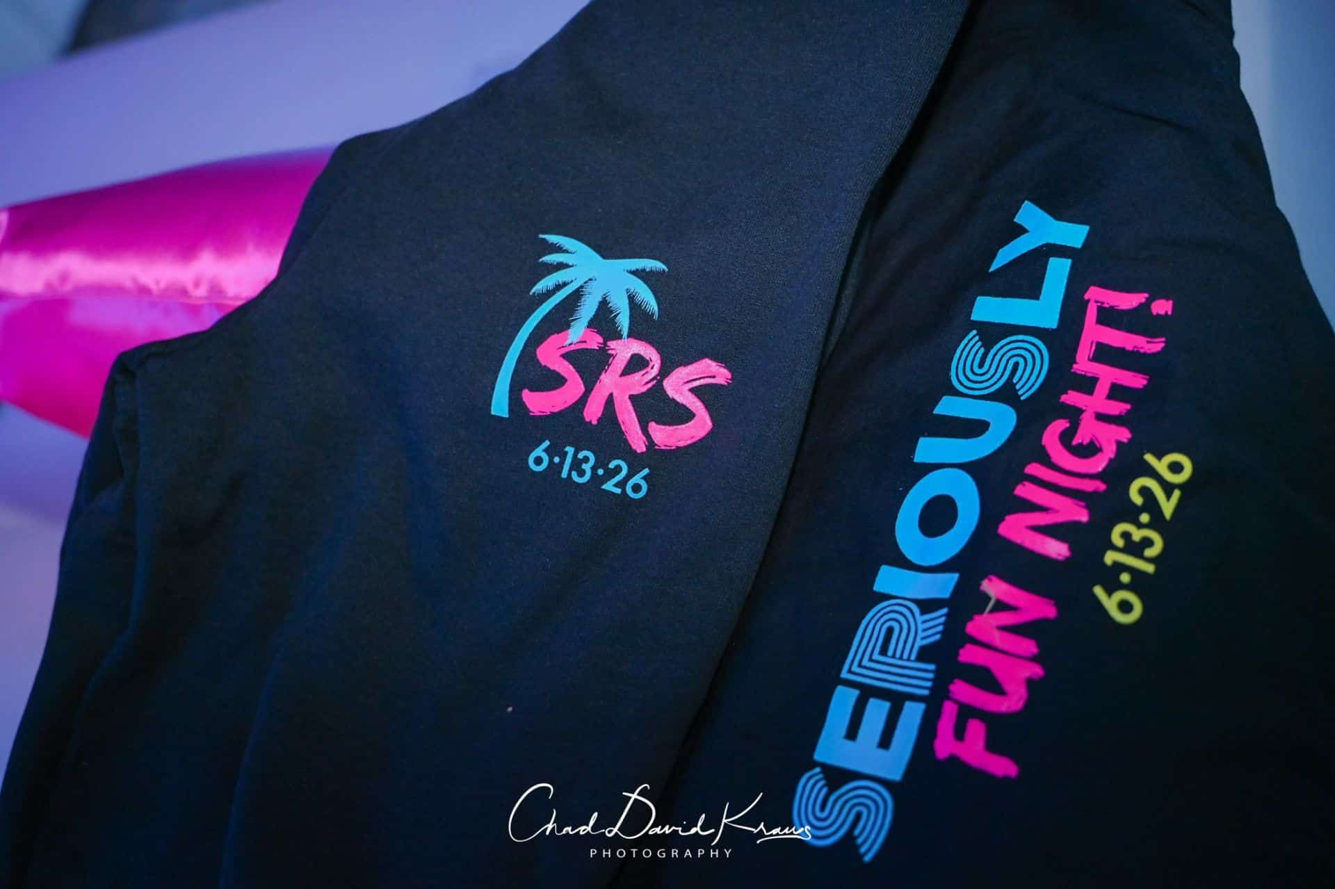 Neon Swag for a Beach Themed Bat Mitzvah