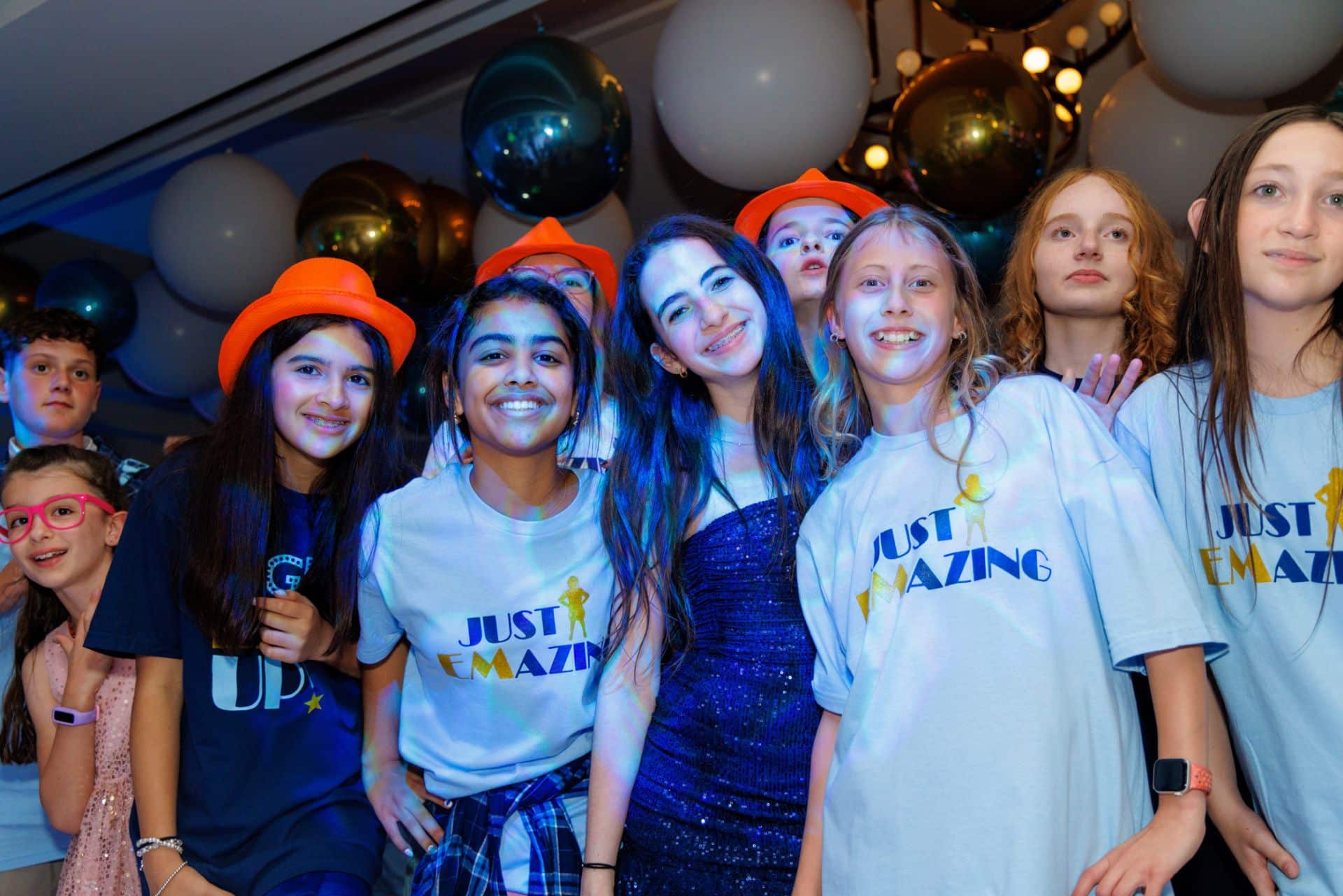 Custom Tee Shirts for a Broadway Theme Bat Mitzvah
