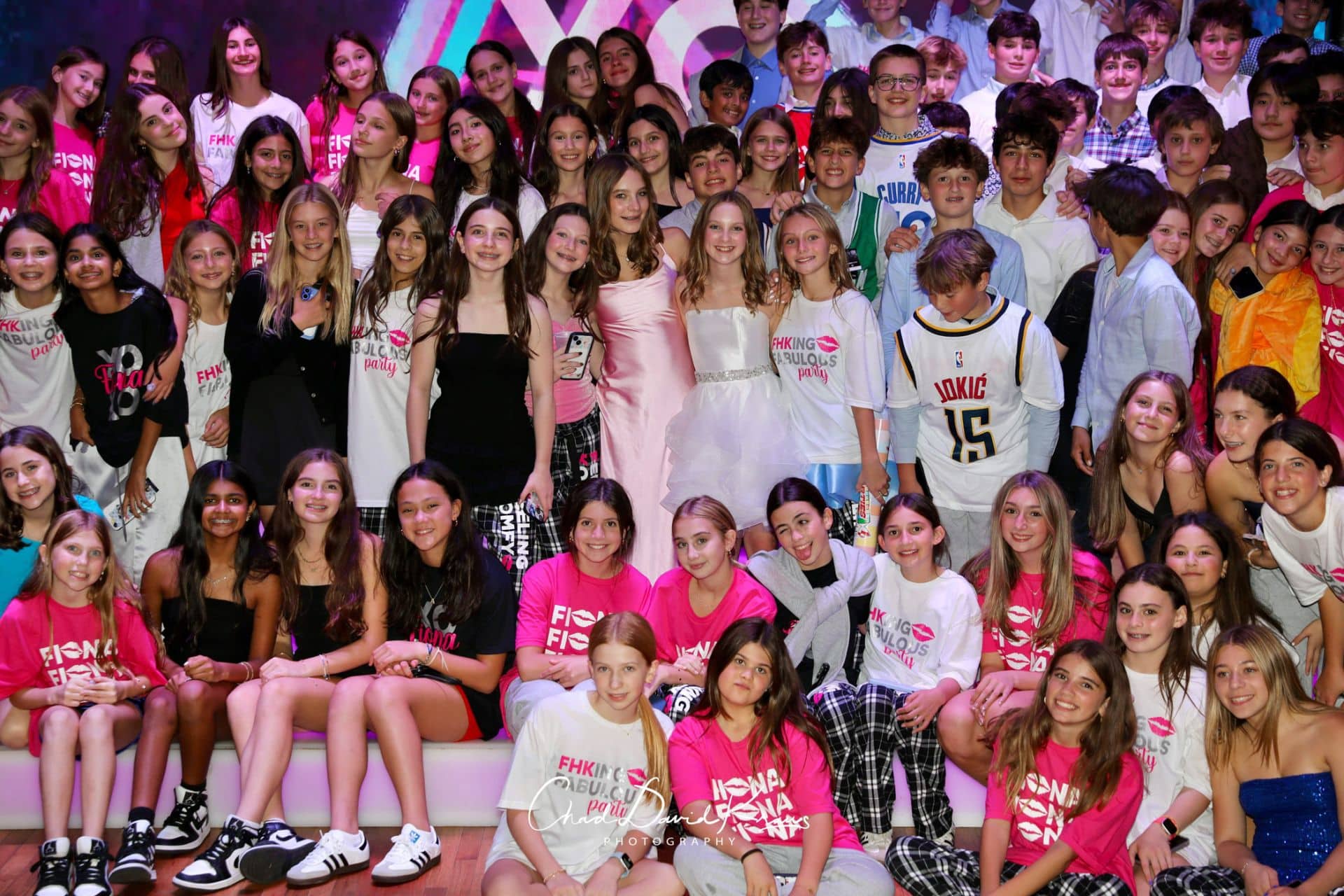 Custom Tees & PJ Pants for a Bat Mitzvah