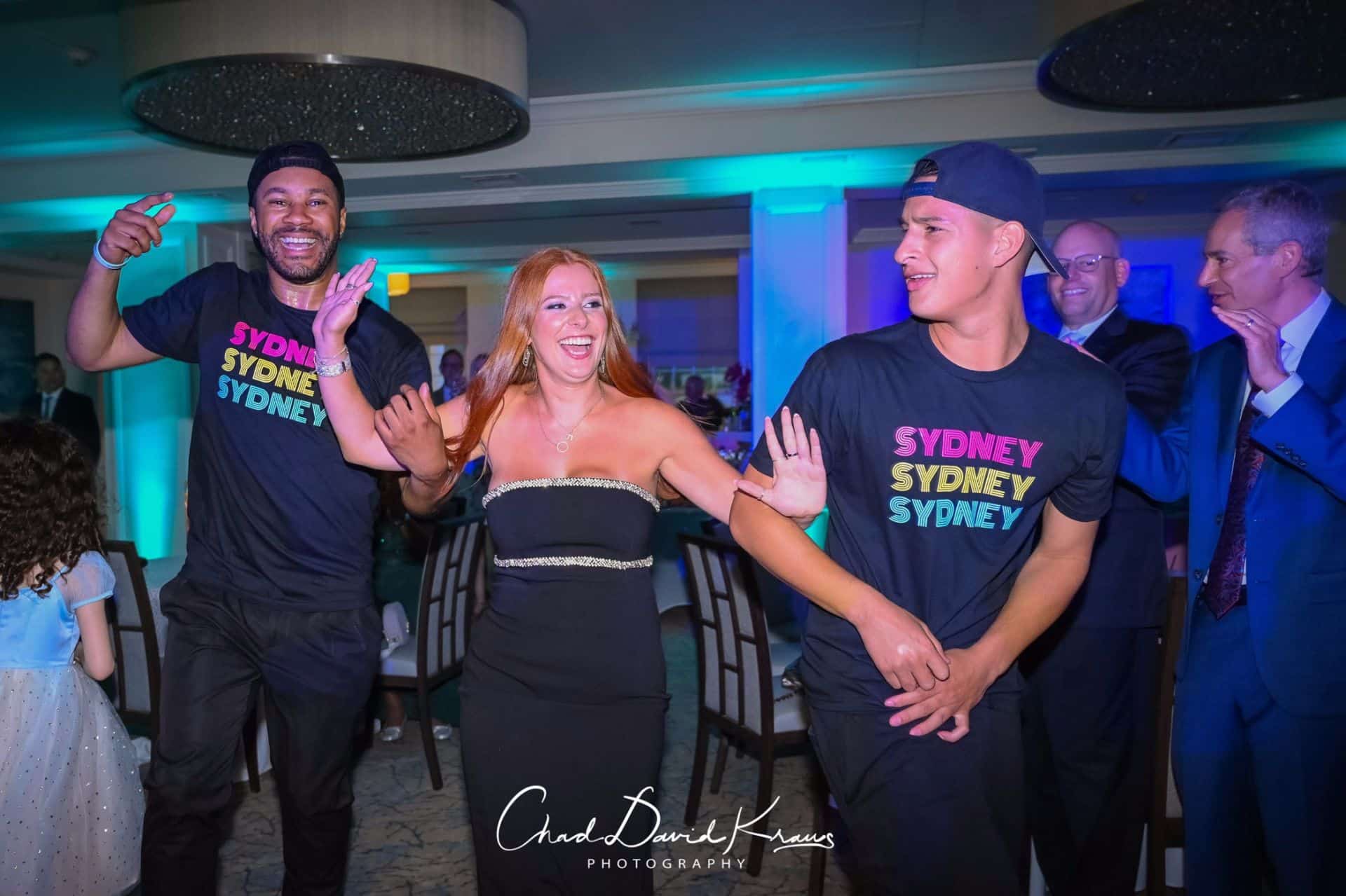 Custom Tees for a Tropical Beach Themed Bat Mitzvah