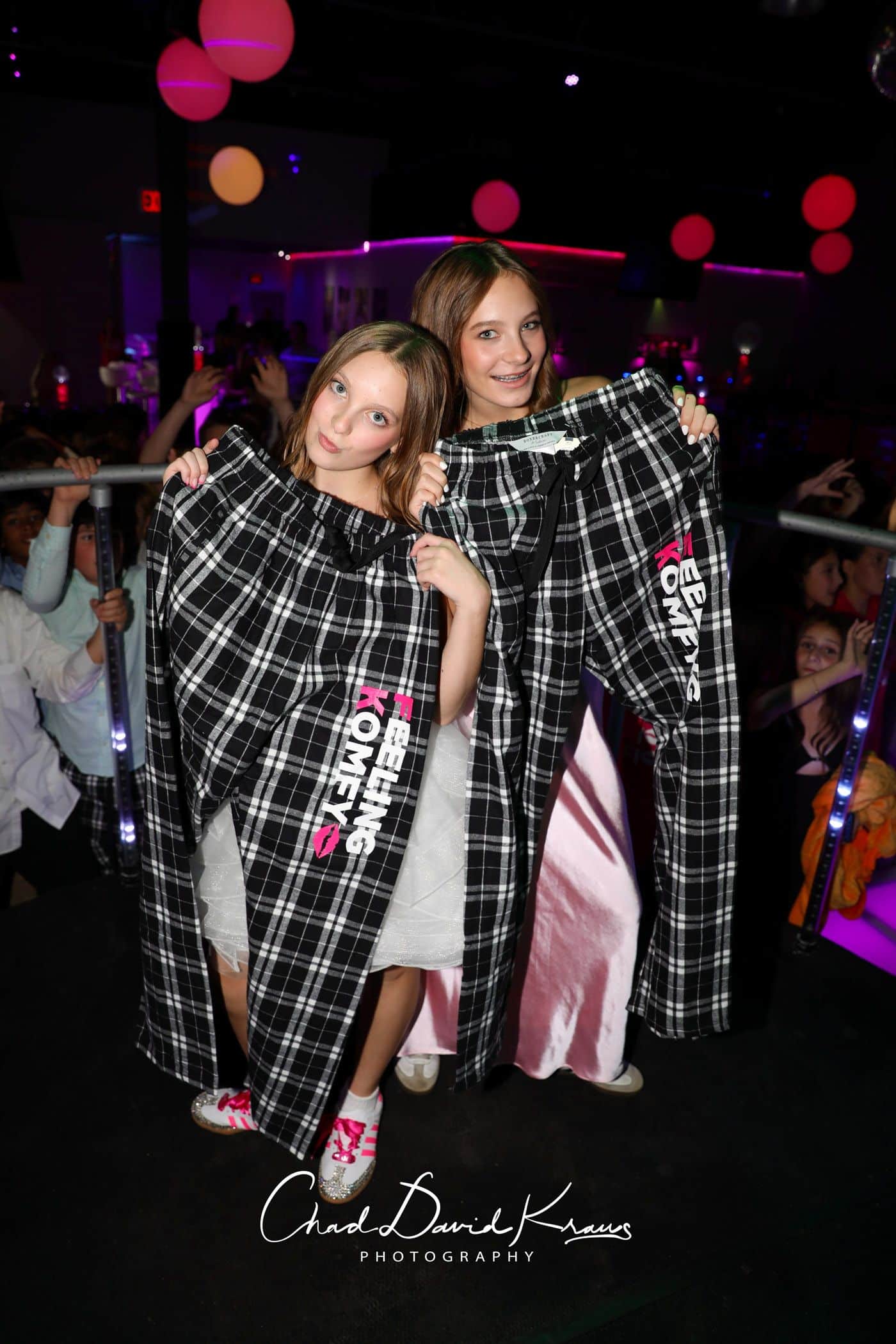 PJ Pants with Custom Logo for a Bat Mitzvah