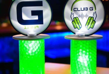 Club Themed Bar Mitzvah Centerpieces