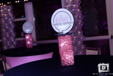 Club Themed Logo Centerpiece