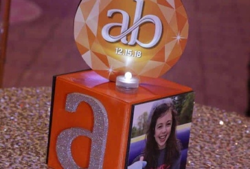 Bat Mitzvah Lounge Centerpiece