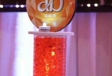 Bat Mitzvah Lounge Centerpiece