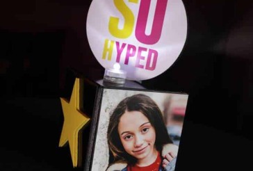 Neon Themed Mini Cube  Centerpiece