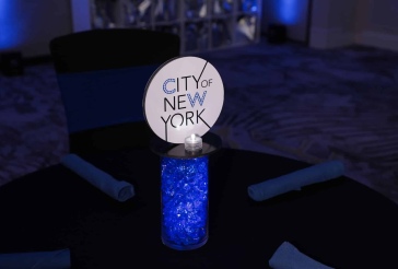 NYC Logo Centerpiece