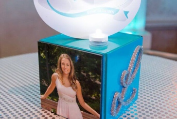 Mini Cube Lounge Centerpiece