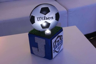 Soccer Themed Mini Cube