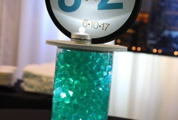 B'nai Mitzvah Logo Centerpiece