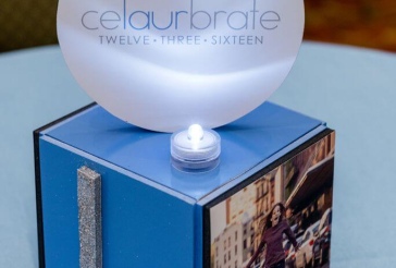 Mini Cube Lounge Centerpiece