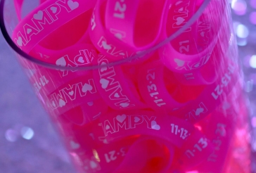 Custom Bracelets Lounge Centerpiece