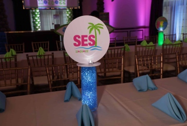 Beach Themed LED Centerpiece