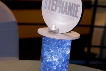 Bat Mitzvah Lounge Centerpiece