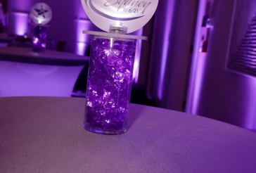 LED Star Logo Topper High Top Centerpiece