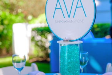 Outdoor LED Lounge Centerpiece