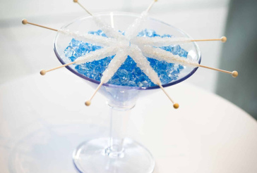 Martini Cocktail Centerpiece
