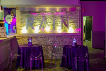 Mini Photo Cube Cocktail Centerpiece