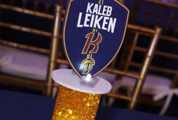 Cavaliers Themed Lounge Centerpiece