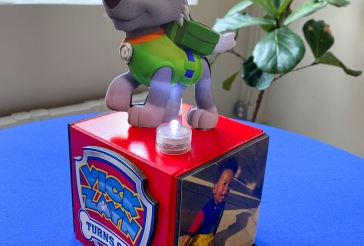 Custom Paw Patrol Lounge Centerpiece