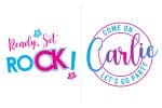 Barbie Theme Logo Design