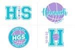 Basketball Bat Mitzvah Logo Design