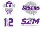 Basketball Bat Mitzvah Logo Design