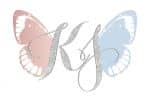 Butterfly Initials Logo Design