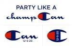 Champion Name Logo Design