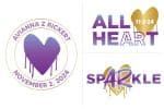 Graffiti Heart Logo Branding