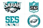 Eagles Themed Logo Design