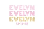 Girl Name Logo