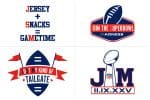 Super Bowl Themed Logo