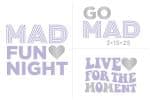 Heart Themed Bat Mitzvah Branding