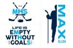 Hockey Themed Logo Design